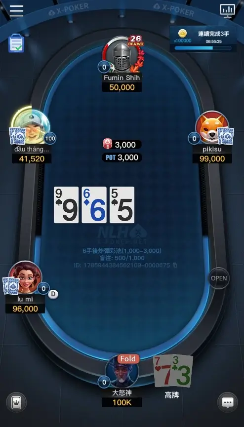翻牌 (Flop)
