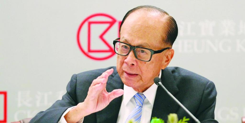 長和集團資深顧問李嘉誠。圖/中新社