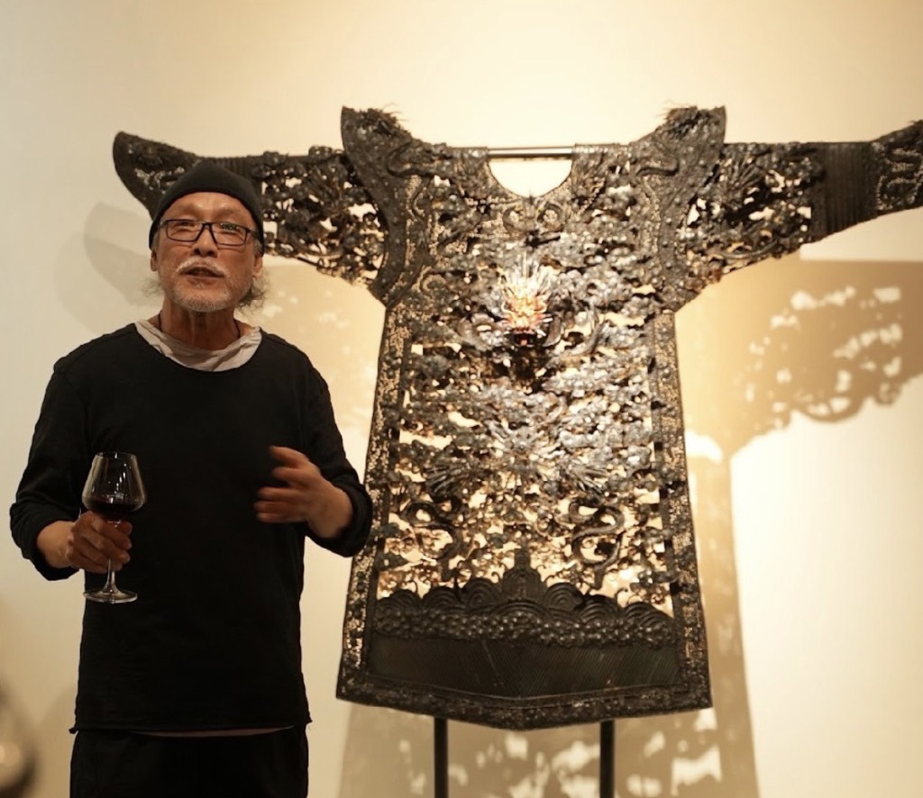 陳文傑擅長以獨特視覺結構,將情感焦慮轉化為極富詩意的符號語彙。圖/業者提供