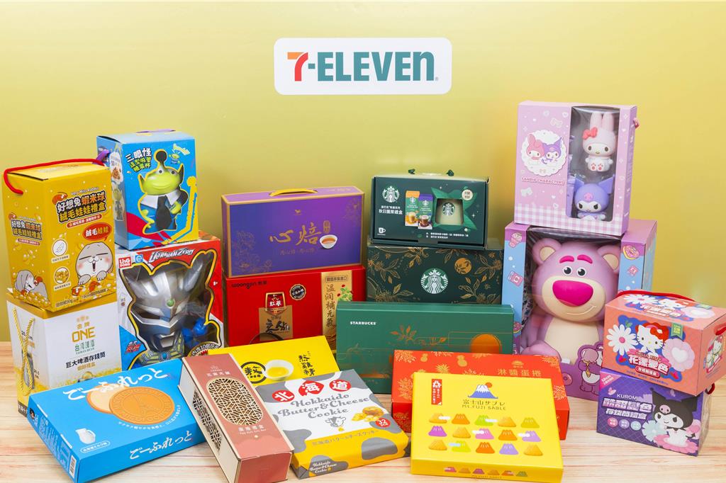 7-ELEVEN中秋集結逾400款品項,期望帶動業績成長1成以上。圖/7-ELEVEN