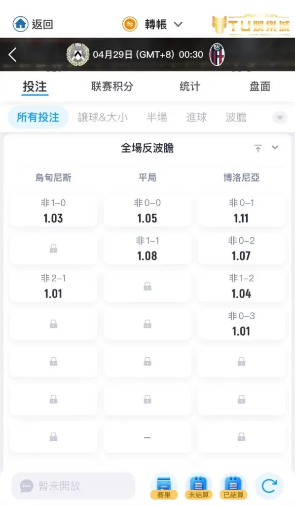 足球反波膽